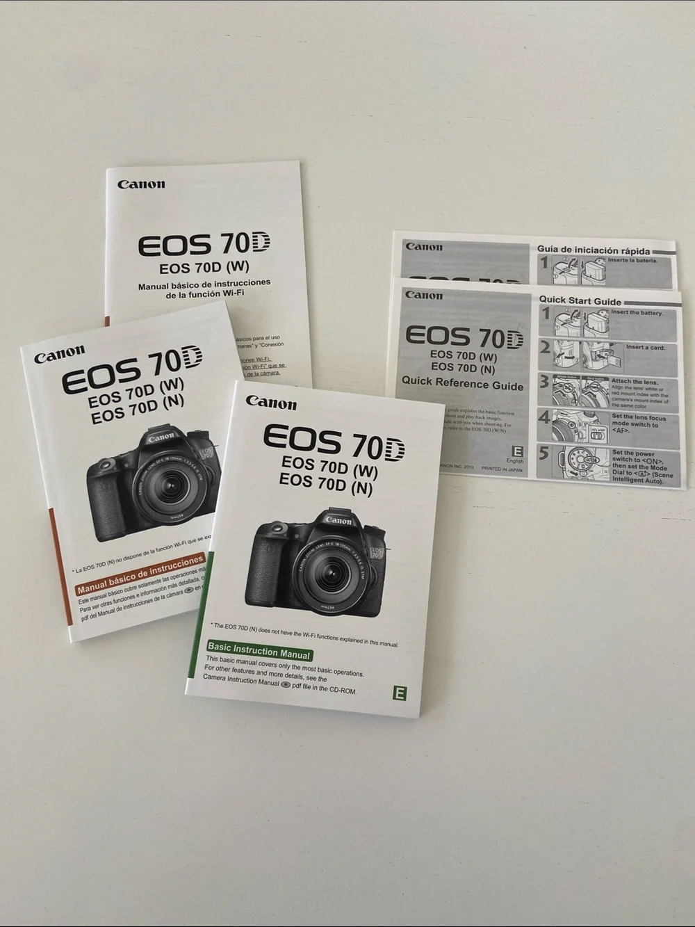Canon EOS 70 D Camera With Accessories